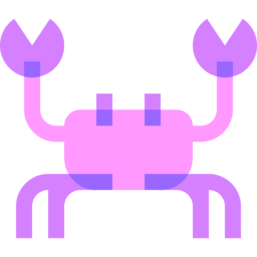 crabe Basic Sheer Flat Icône