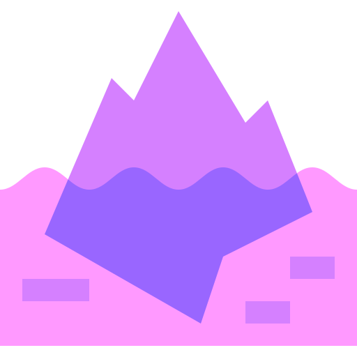 氷山 Basic Sheer Flat icon