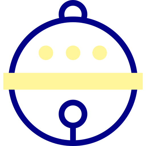 cloche de traîneau Detailed Mixed Lineal color Icône