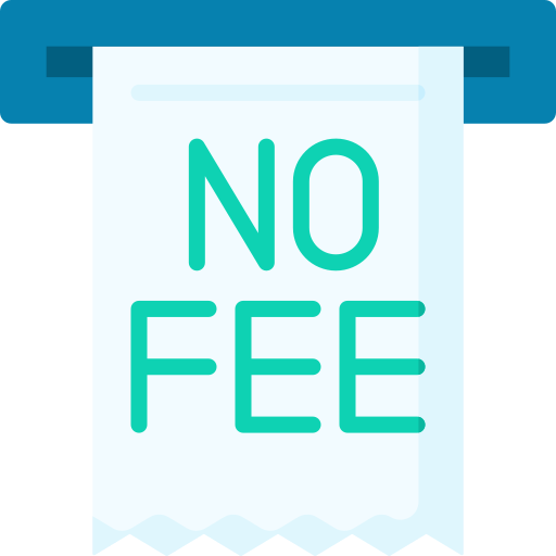 No fee Special Flat icon