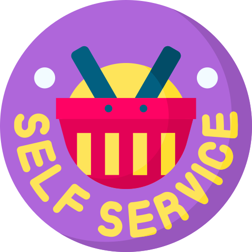 self-service Special Flat Ícone