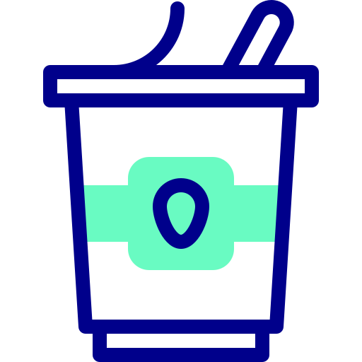 joghurt Detailed Mixed Lineal color icon
