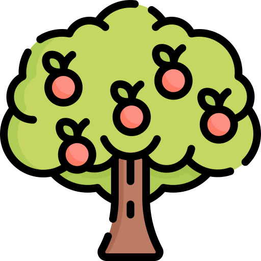 果樹 Special Lineal color icon