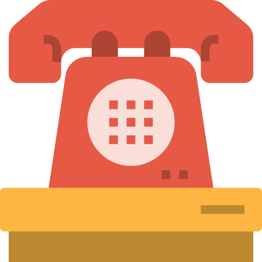 Telephone Linector Flat icon