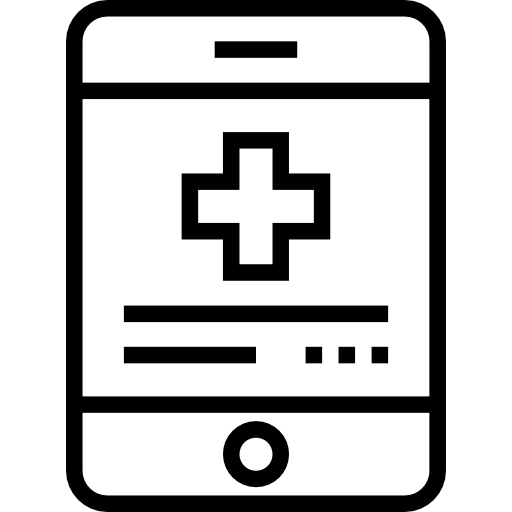 스마트 폰 Prosymbols Lineal icon