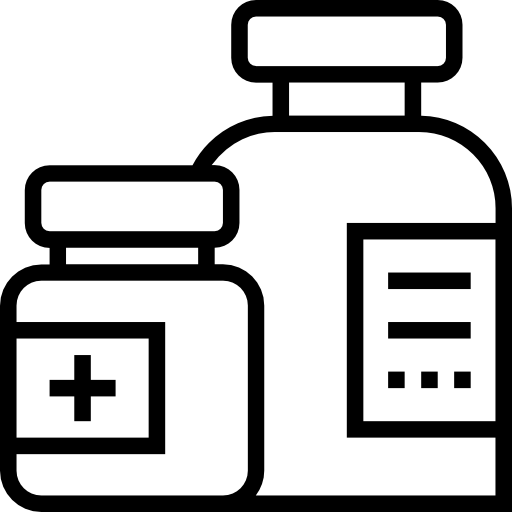 medicamento Prosymbols Lineal icono