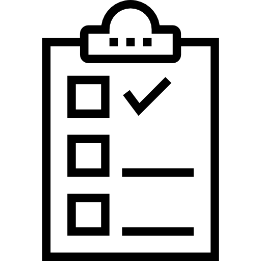 zwischenablage Prosymbols Lineal icon