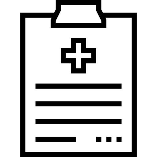 클리닉 역사 Prosymbols Lineal icon