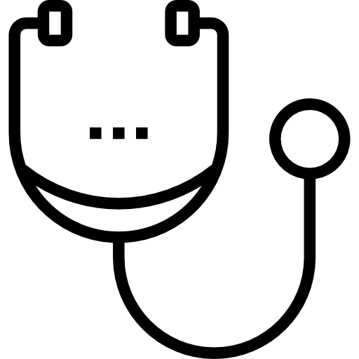 Stethoscope Prosymbols Lineal icon