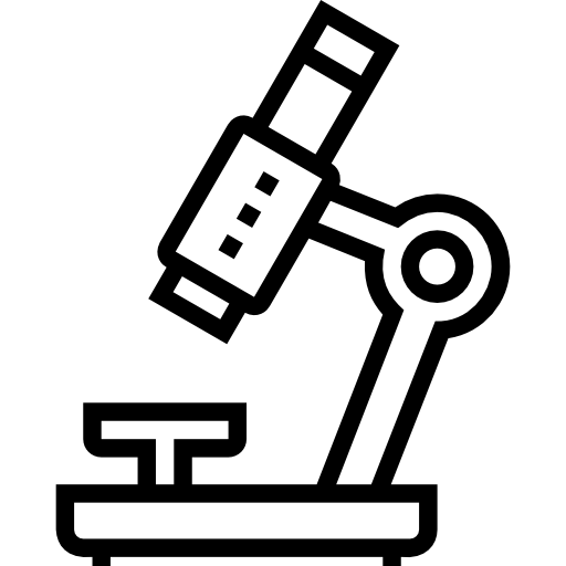microscopio Prosymbols Lineal icona