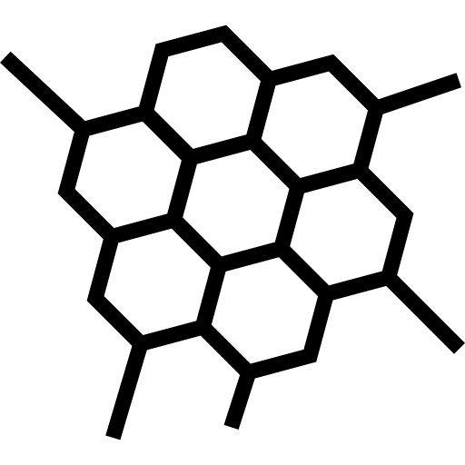 moleküle Prosymbols Lineal icon
