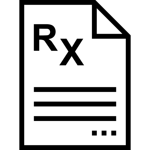 klinikgeschichte Prosymbols Lineal icon