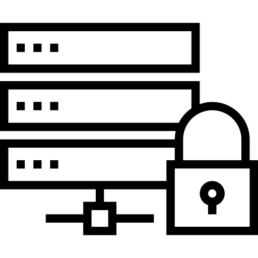 Database Prosymbols Lineal icon