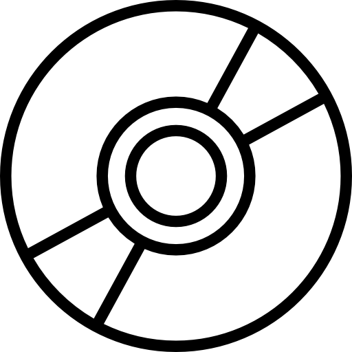 dysk Prosymbols Lineal ikona