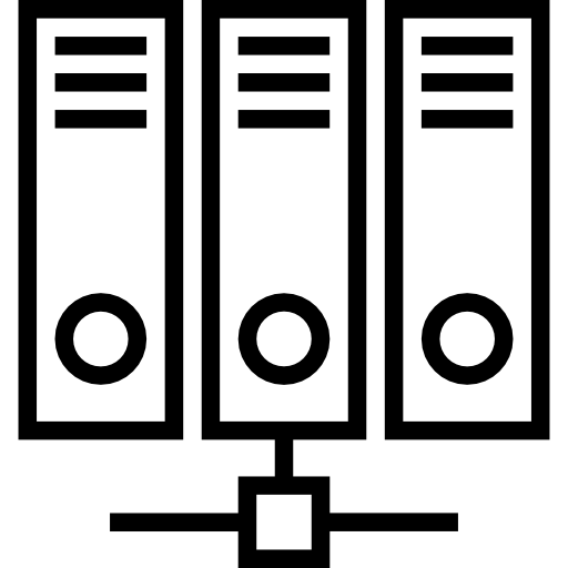 gabinetto di archiviazione Prosymbols Lineal icona
