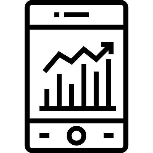 analítica Prosymbols Lineal icono