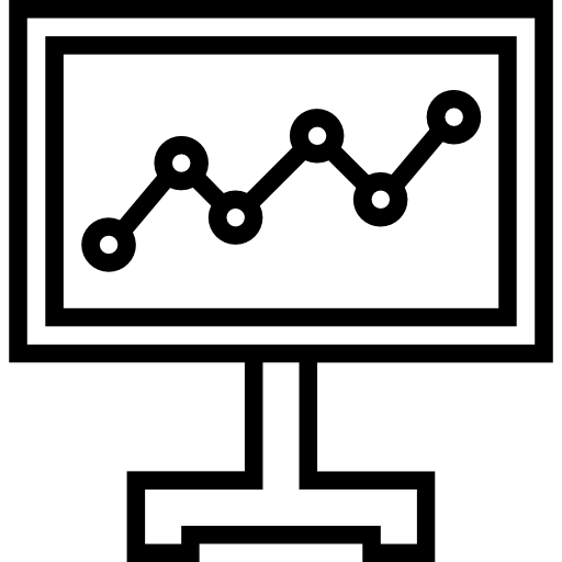 analítica Prosymbols Lineal icono