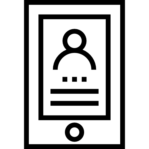 スマートフォン Prosymbols Lineal icon
