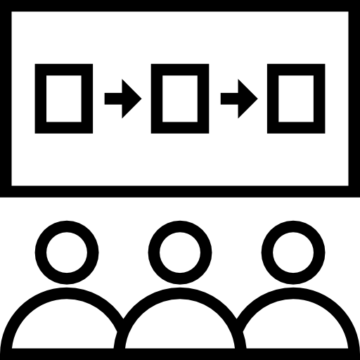 präsentation Prosymbols Lineal icon