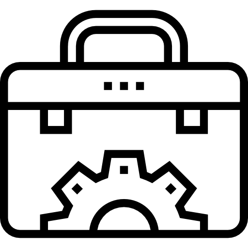 caja de herramientas Prosymbols Lineal icono