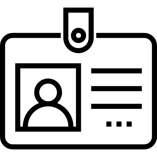 idカード Prosymbols Lineal icon