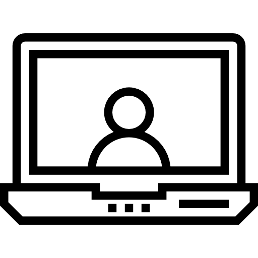 Laptop Prosymbols Lineal icon