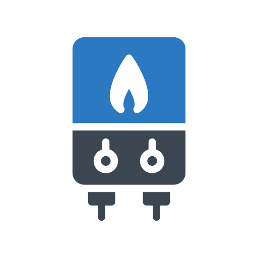 gaskachel Generic Blue icoon