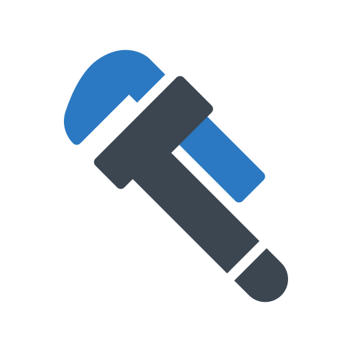 Wrench Generic Blue icon
