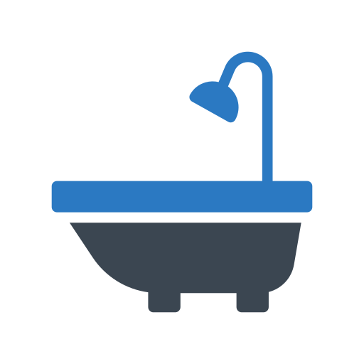alcachofa de la ducha Generic Blue icono
