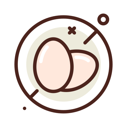 Eggs Darius Dan Lineal Color icon