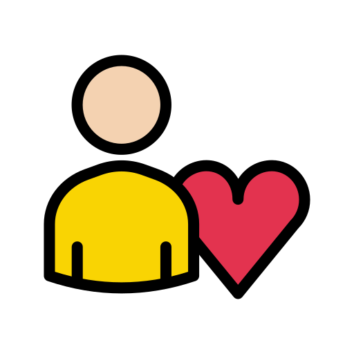 Heart Vector Stall Lineal Color icon