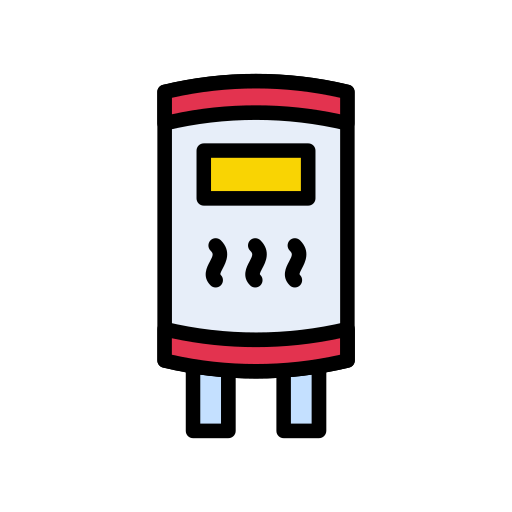 가스히터 Vector Stall Lineal Color icon
