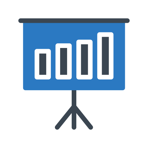 棒グラフ Generic Blue icon