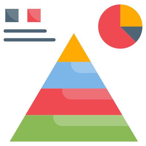 trójkąt Generic Flat ikona