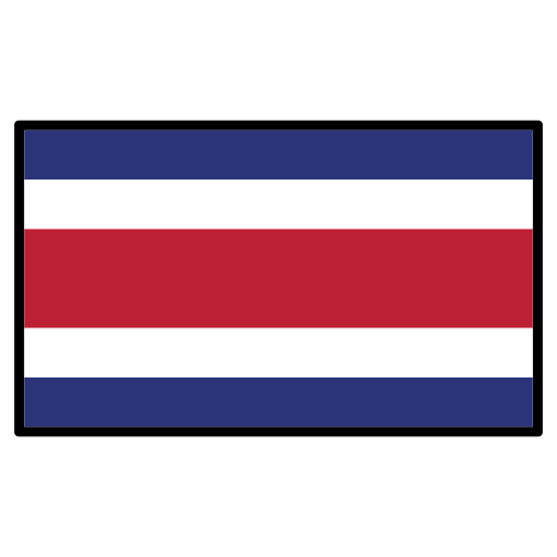 costa rica Generic Outline Color icoon