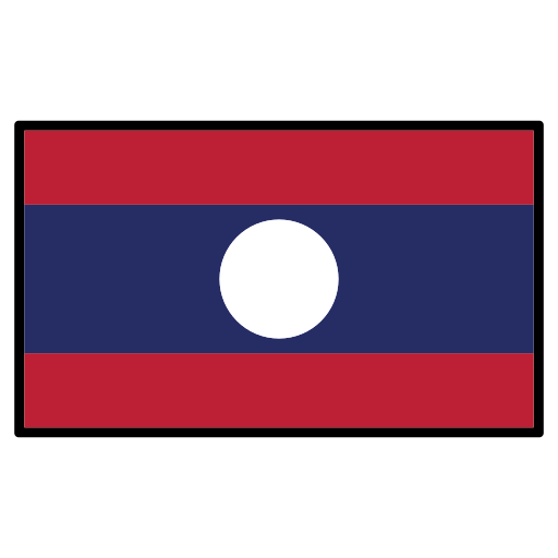 Laos Generic Outline Color icon