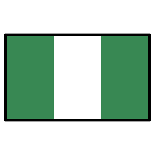 nigeria Generic Outline Color icona