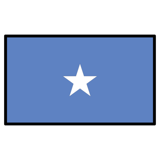 somalia Generic Outline Color icona