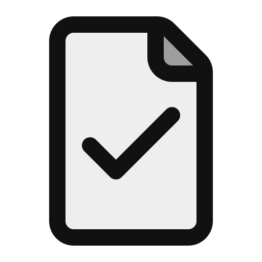 Completed task Generic Outline Color icon