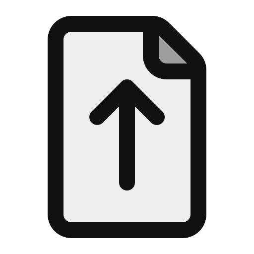 File upload Generic Outline Color icon