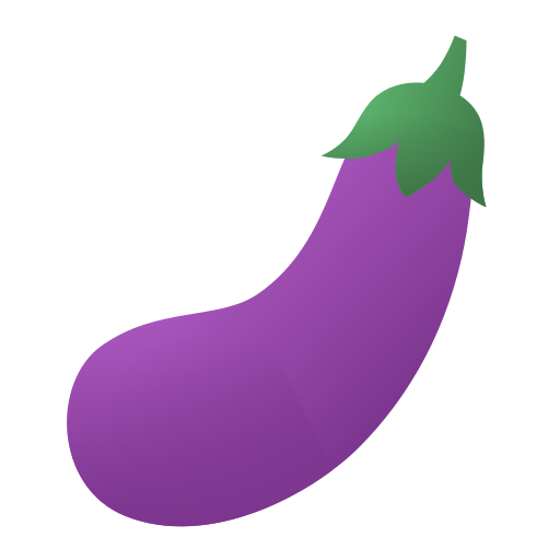aubergine Generic Flat Gradient icoon