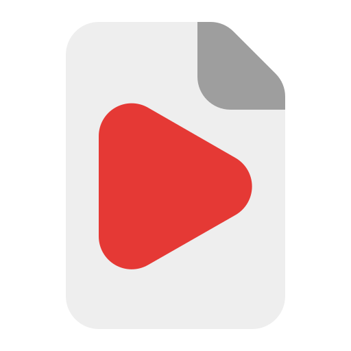 video bestand Generic Flat icoon