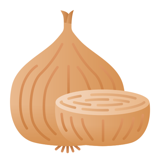 Onion Generic Flat Gradient icon