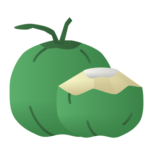 코코넛 Generic Flat Gradient icon