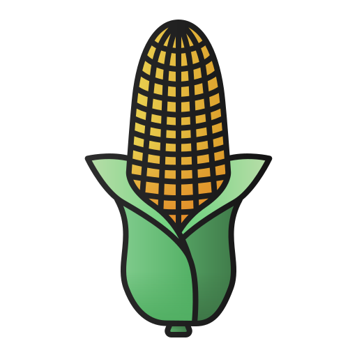 Corn Generic Outline Gradient icon