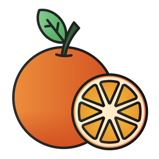 Orange Generic Outline Gradient icon