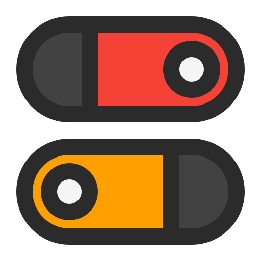 przełączniki Generic Outline Color ikona
