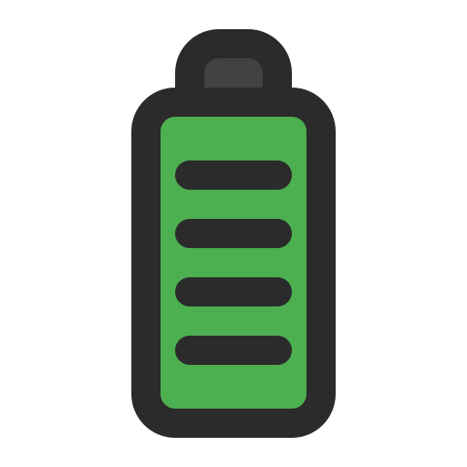 volle batterij Generic Outline Color icoon