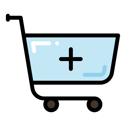 Add cart Generic Outline Color icon