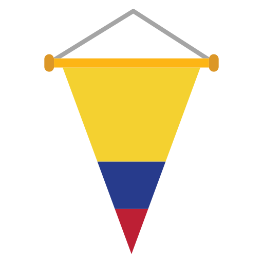 colombia Generic Flat icono